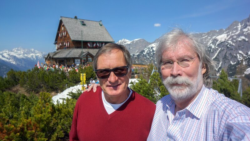 Franz Klammer, Georg Riha – Bild: Riha Film