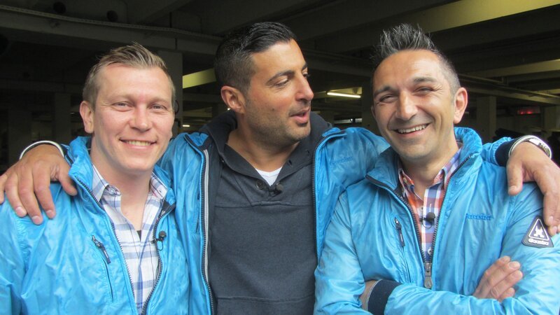 Die Trödelprofis Otto Schulte (li.), Sükrü Pehlivan (Mitte) und Mauro Corradino – Bild: RTL II