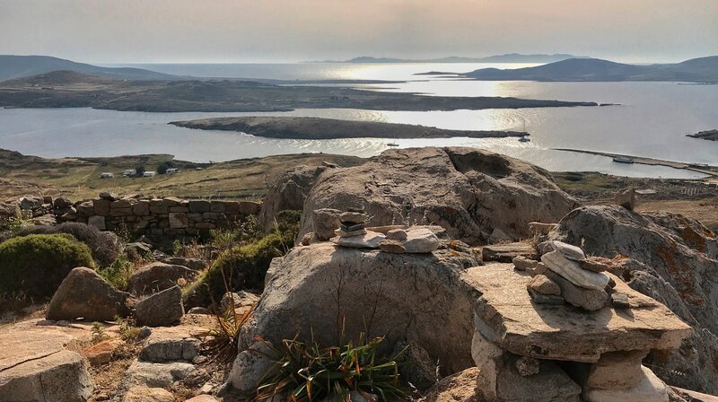 Im Zentrum der Insel Delos – Bild: SR/​Carsten Heider