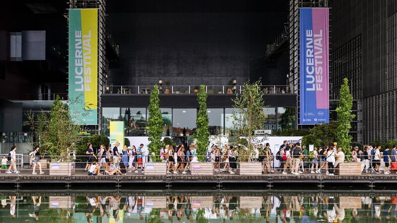 Sternstunde Musik Musik im Glück – Michael Haefliger, Festivalmacher Eröffnung Lucerne Festival – Bild: SRF /​ Lucerne Festival /​ Patrick Hürlimann