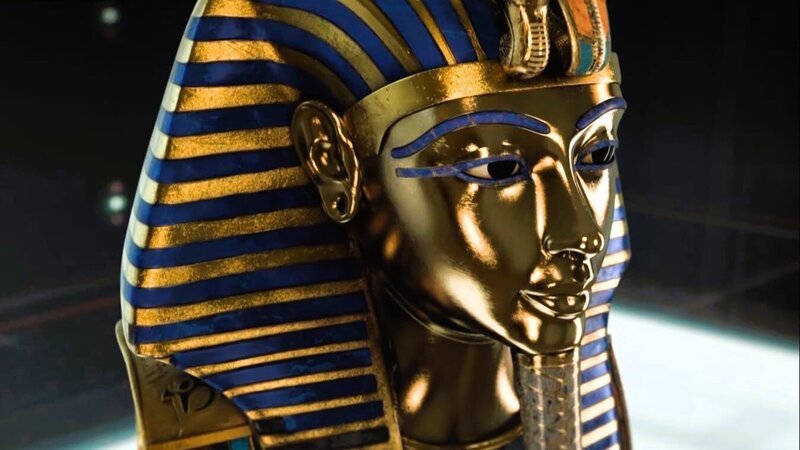 Wurde das Gesicht Tutanchamuns auf der Totenmaske gegen ein anderes ausgetauscht? – Bild: Blue Ant International Limited/​WeltN24 GmbH