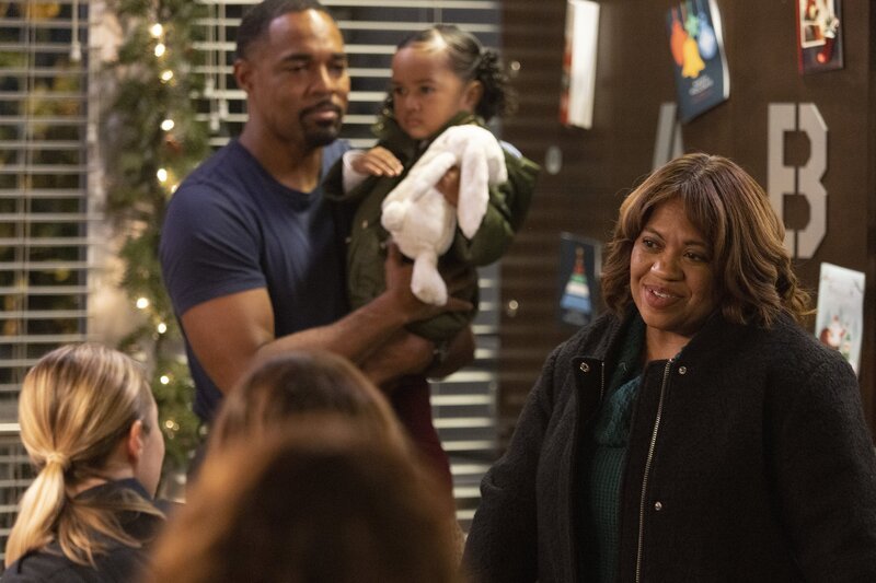 (v.l.n.r.) Ben Warren (Jason George); Pru (Janai Kaylani);  Dr. Miranda Bailey (Chandra Wilson) – Bild: American Broadcasting Companies, Inc.