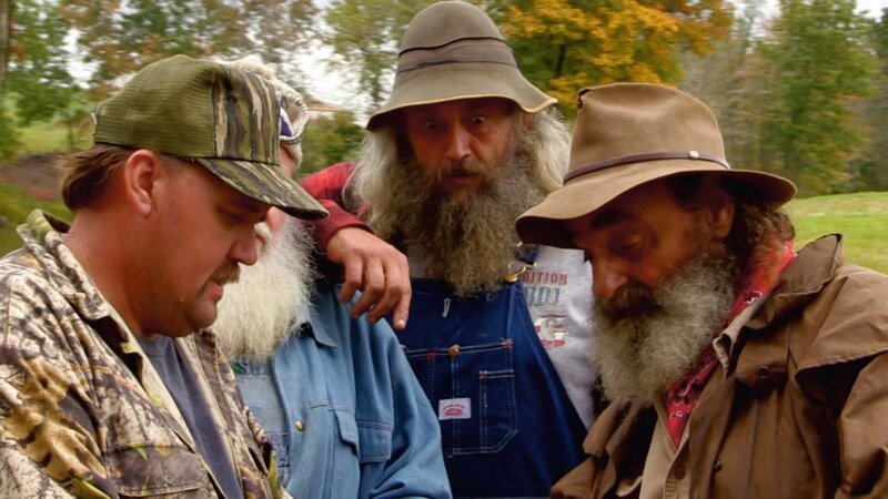 (v. l.) Buck, Jeff, Huckleberry und Trapper – Bild: Discovery