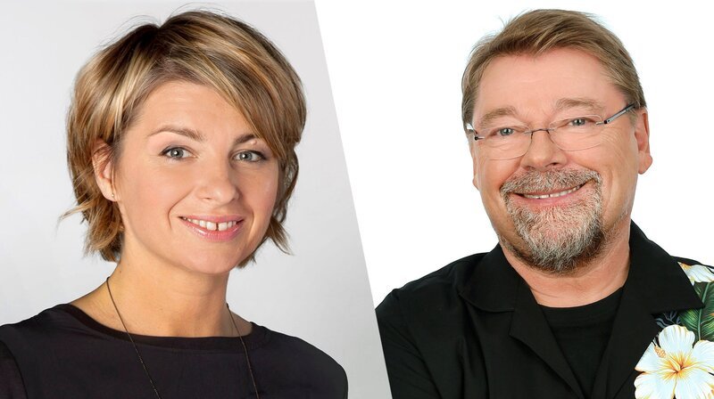 Nicht dein Ernst! – Neue WDR-Show mit Sabine Heinrich und Jürgen von der Lippe startet im Januar 2020. Darf ich das Trouble-Maker-Kind von anderen Eltern zurechtweisen? Wie werde ich Gäste los, die zu lange bleiben? Muss ich meine Freunde fragen, bevor ich ein Foto poste, auf dem ich gut, sie aber eher schlecht getroffen sind? In der neuen WDR-Show „Nicht dein Ernst!“ verhandeln Sabine Heinrich und Jürgen von der Lippe ungeschriebene Regeln des Alltags. – Bild: WDR/​Herby Sachs/​André Kowalski