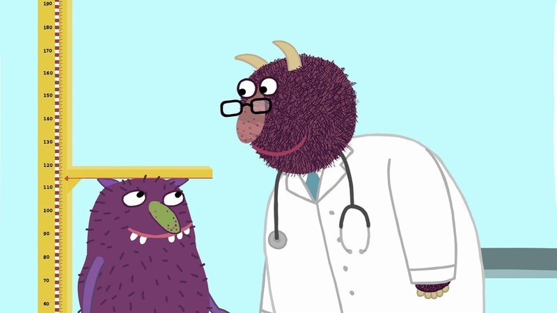 In der „Sendung mit dem Elefanten“ geht es diesmal um die Gesundheit und einen Arztbesuch. – Bild: WDR/​Die Sendung mit dem Elefanten