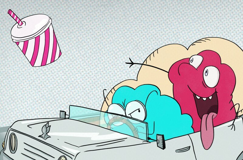 Unser pawlowsches System reagiert schnell und impulsiv und kann den „vernünftigen“ Teil unseres Gehirns manchmal übersteuern. – Bild: NDR/​ARTE