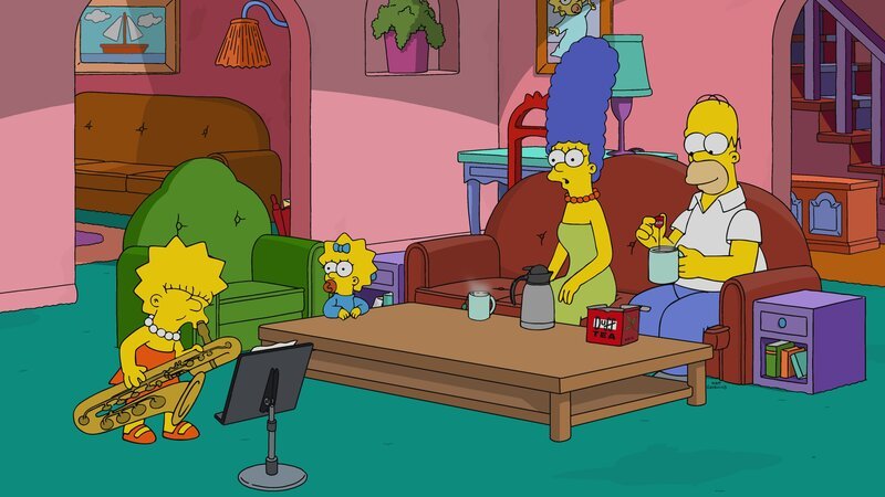 (v.l.n.r.) Lisa; Maggie; Marge; Homer – Bild: Twentieth Century Fox Film Corporation
