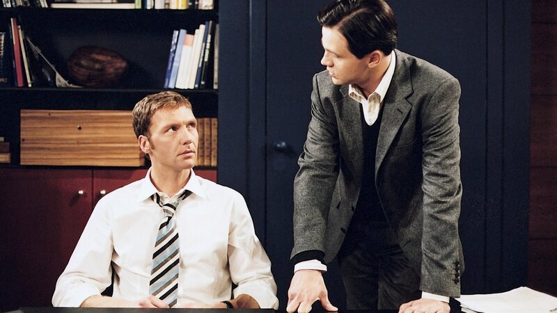 Oliver (Patrik Fichte, l.) und Pascal (Michael Rotschopf, r.) – Bild: Britta Krehl