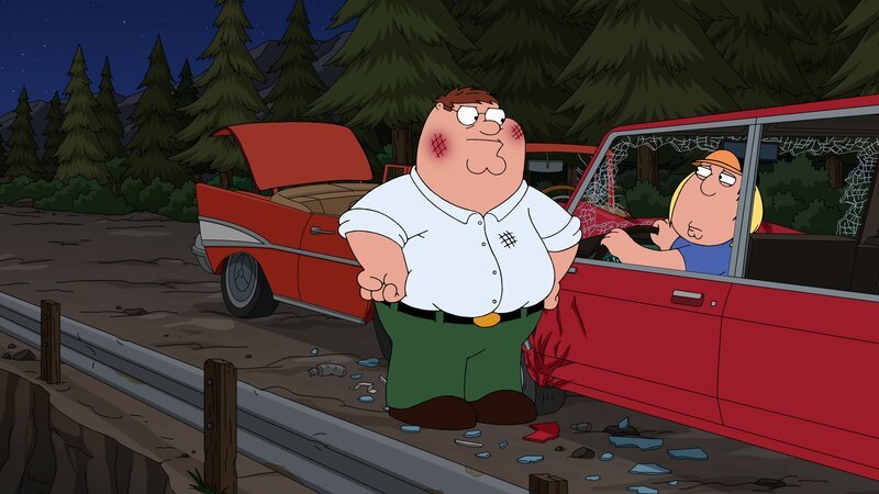 Peter Griffin (l.); Chris Griffin (r.) – Bild: 20th Television