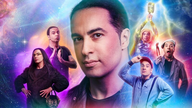 „Yallah Hopp!“ – das versteht jede:r, egal ob mit Migrations- oder Kurpfalzhintergrund. Selbst Oxford-Deutsche begreifen sofort: Bei Bülent Ceylan herrscht Aufbruchstimmung. Der Kurpfälzer Comedian begeistert mit seinem Bühnenprogramm die Zuschauer:innen in der ausverkauften Porsche-Arena in Stuttgart. – Bild: ZDF und SWR/​Arno Steinfort/​D4-Entertainment