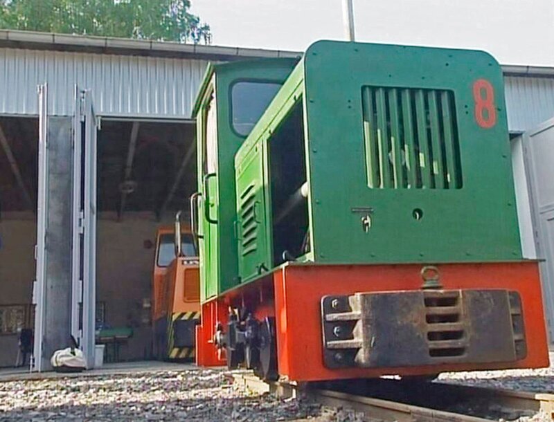 Pfingsten 2003 wird das Feldbahnmuseum Herrenleite eröffnet. – Bild: SWR
