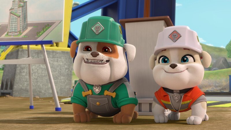 v.li.: Grandpa Gravel, Auntie Crane – Bild: Paramount