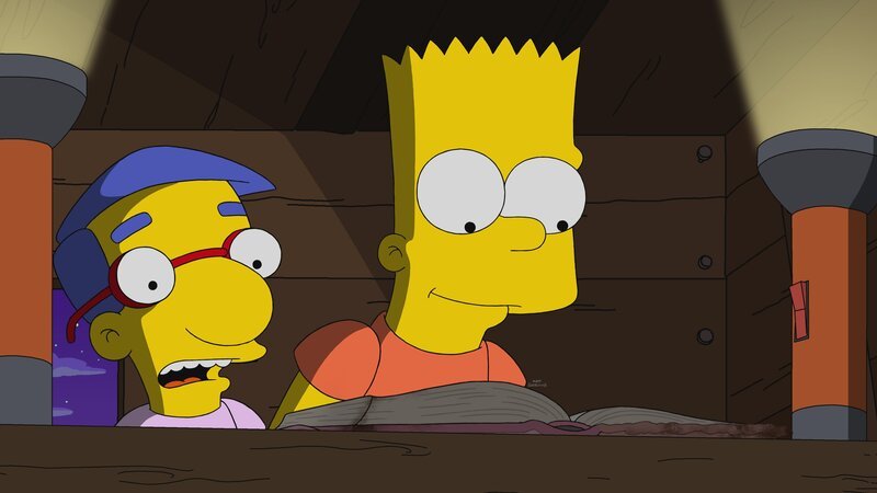 Milhouse (l.); Bart (r.) – Bild: Twentieth Century Fox Film Corporation