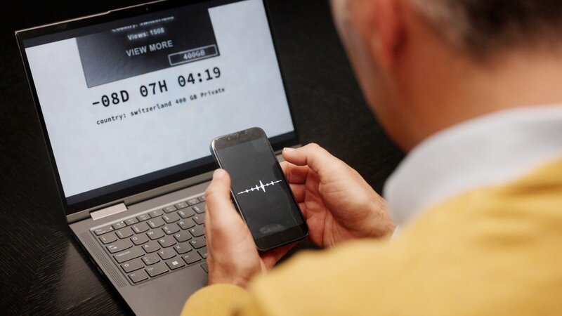 NZZ Format Hilfe, wir wurden gehackt – Firmen in Geiselhaft von Cyberkriminellen Screenshot aus dem Programm – Bild: SRF