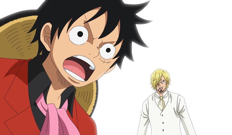 L-R: Luffy und Sanji – Bild: Eiichiro Oda/​Shueisha, Toei Animation