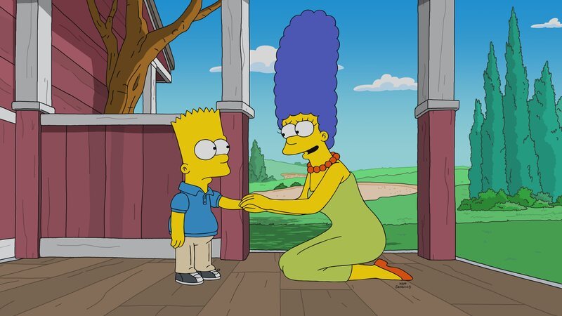 Bart (l.); Marge (r.) – Bild: 20th Television
