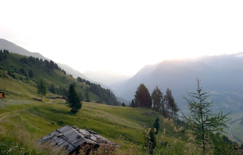 Tauferer Ahrntal bei Ahornach im Morgengrauen. – Bild: SWR/​Christoph Schimmelpfennig