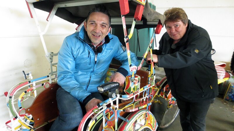 Trödelprofi Mauro Corradino und Ute – Bild: RTL II