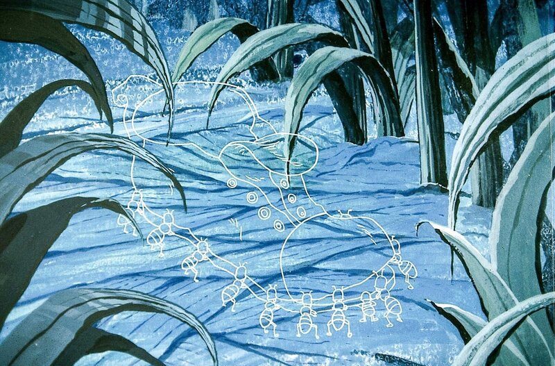 Die Ameisen tragen vereint den Menschenschuh. – Bild: ORF/​ZDF/​Apollo-Film