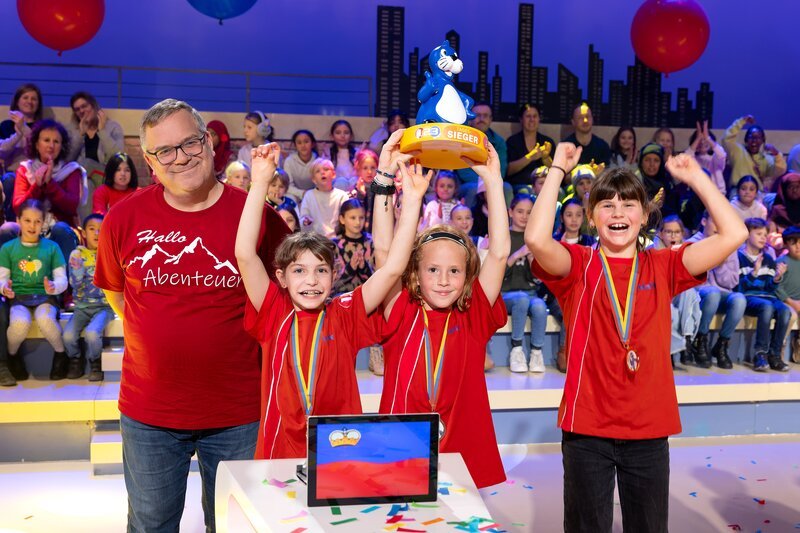 Das Team aus Vaduz/​Liechtenstein konnte sich den Pokal sichern. – Bild: ZDF und Ralf Wilschewski