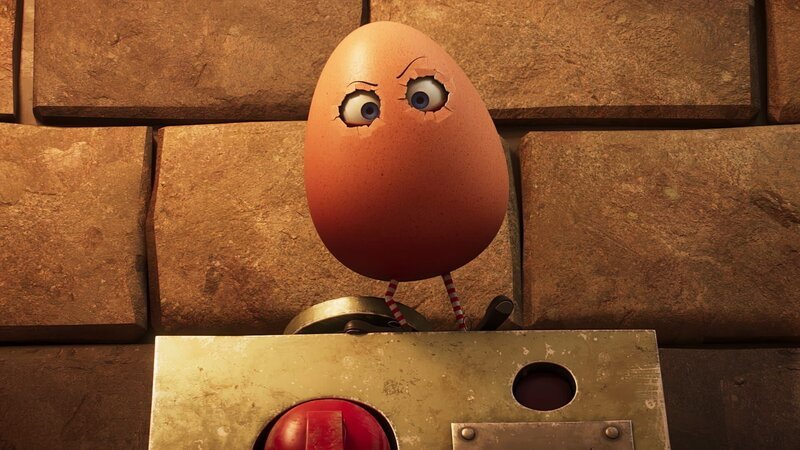 Endlich hat die Coop Troop das Ei Jo in der Kanalisation von Krokodil Cornelius wieder gefunden. – Bild: KiKA/​Sixteen South/​Mikros Animation IP/​Tencent