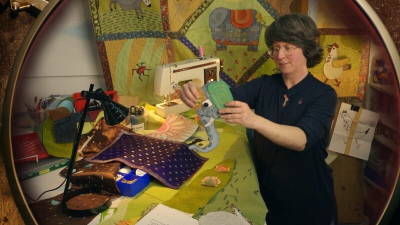 In Rudis Kiste erscheint heute Regisseurin Sandra Schießl, um ihre Geschichte Die Nacht des Elefanten zu erzählen. – Bild: ZDF/​A. Enderlein