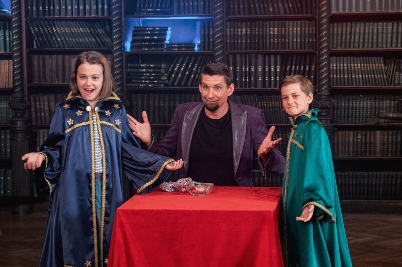 (v.li.): Esma, Tristan und Jakob. – Bild: ORF/​Günther Pichlkostner