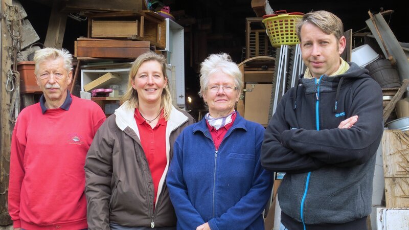 Von links: Rüdiger, Melanie, Susanne und Karl-Martin. – Bild: RTL II