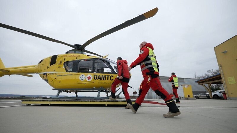 Notruf Niederösterreich – Hubschraubereinsatz. – Bild: ORF/​Landesstudio Niederösterreich