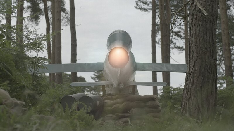 V1 rocket prepares for take off. – Bild: National Geographic Channels /​ DSP tv/​Caroline Walsh