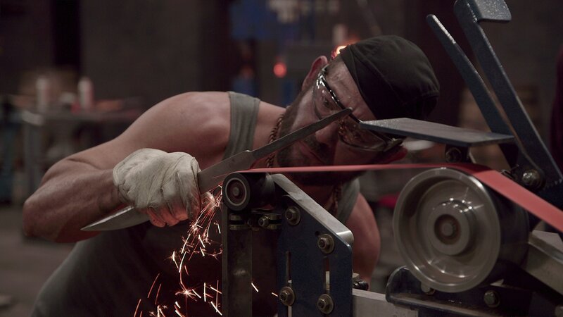 Forged in Fire Wettkampf der Schmiede Staffel5 EP Die Hellebarde – Bild: A+E Networks – HISTORY