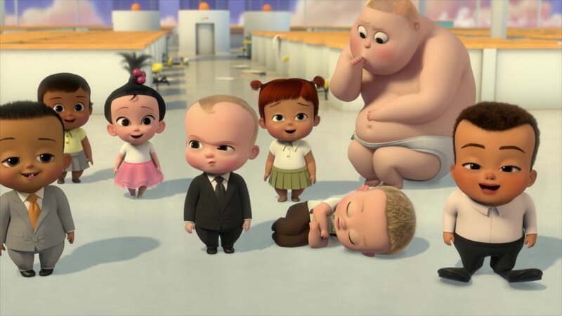Fourth on the left: Boss Baby – Bild: Disney Channel