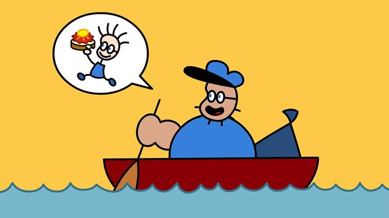 Auf hoher See fragt TOMs Papa sich, wo wohl sein Sohn ist. – Bild: SWR/​Studio Film Bilder Stuttgart