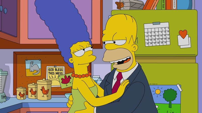 Marge (l.); Homer (r.) – Bild: 20th Television