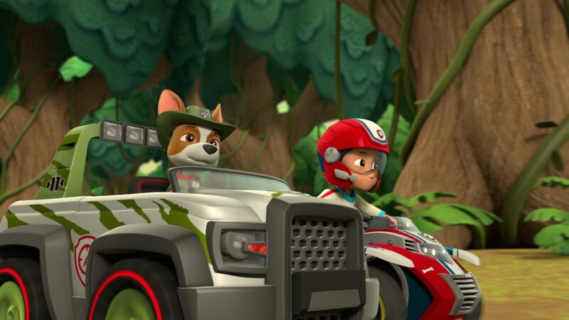 L-R: Tracker, Ryder – Bild: Paramount