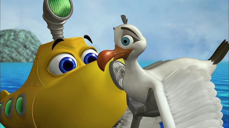 Timmy kümmert sich um eine verletzte Seemöwe. – Bild: Mike Young Productions