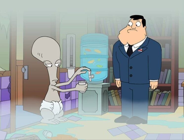 Roger (l.); Stan Smith (r.) – Bild: 2007 Twentieth Century Fox Film Corporation.  All rights reserved. Lizenzbild frei