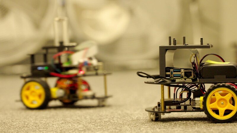 Roboter, Universita?t Konstanz. – Bild: ZDF und ORF/​LOOKS Film