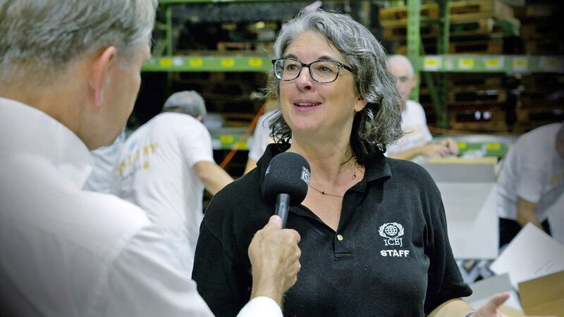 Lebensmittelpakete fuer Israel – Bild: ICEJ