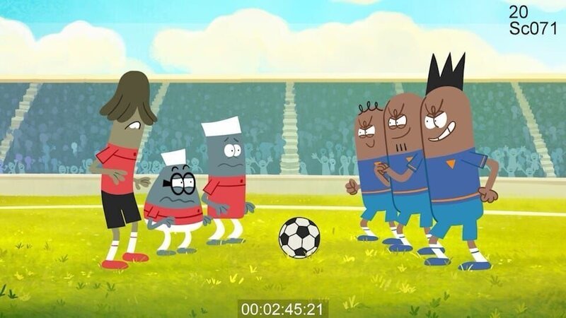 Specs Doc (2.v.l.), Skinny Doc (3.v.l.) – Bild: TM & Cartoon Network