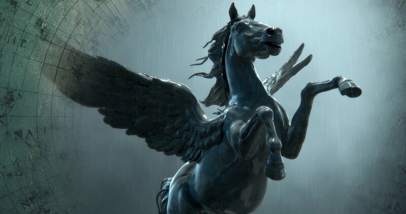 Die alten Athener gelangten durch Mineralvorkommen in den Minen von Lavrion zu Reichtum. Er finanzierte imposante Kriegsschiffe zur Abwehr von Angriffen. – Bild: ZDF und AdobeStock_615290059, Ancient_Powers_Greece_GFX_image_05