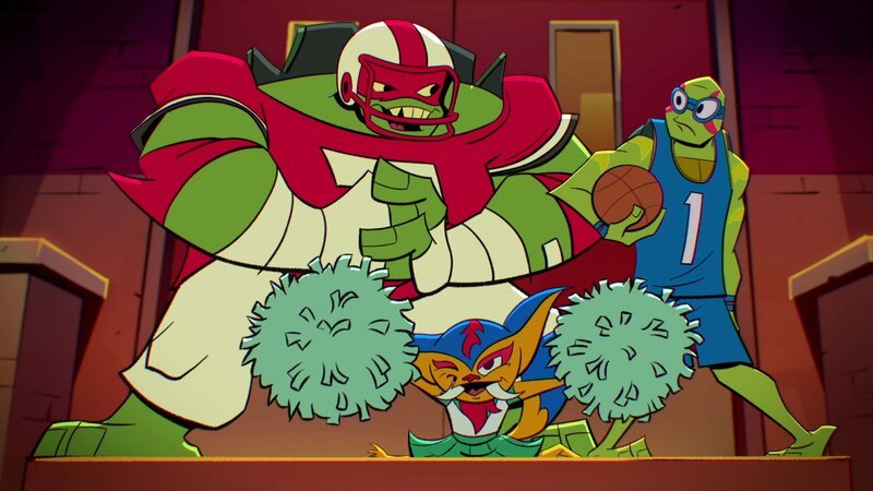 v.li.: Raphael, Mayhem, Leonardo – Bild: Paramount