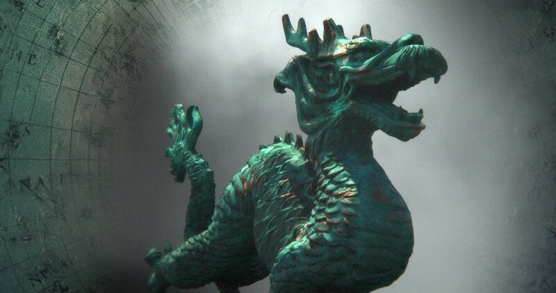 Der Diplomatenweg der Han-Dynastie entwickelte sich zu einem internationalen Handelsweg. Die Han begannen ihren Handel mit Seide – ihrer kostbarsten Ware. – Bild: ZDF und AdobeStock_615290059, Ancient_Powers_China_GFX_image_02