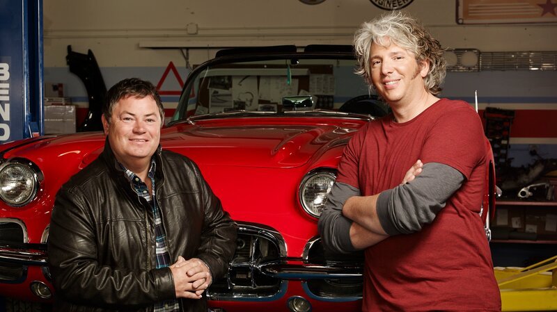 Edd China og Mike Brewer i Bilfikserne. – Bild: Discovery