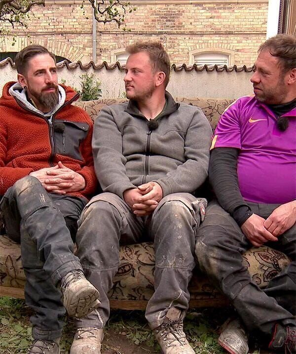 L-R: Gunnar, Luis und Claus – Bild: RTL