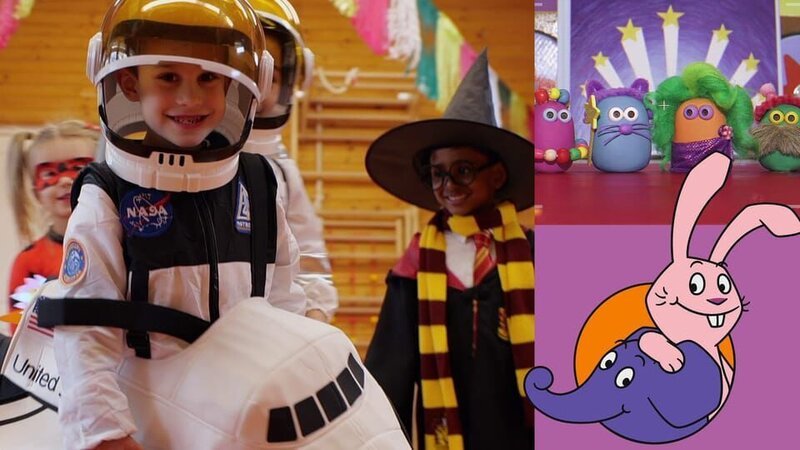 Wie in der Kita Karneval gefeiert wird und welche Kostüme die Kinder ausgewählt haben, zeigen die elefantastischen Geschichten für Kinder. – Bild: WDR/​Die Sendung mit dem Elefanten