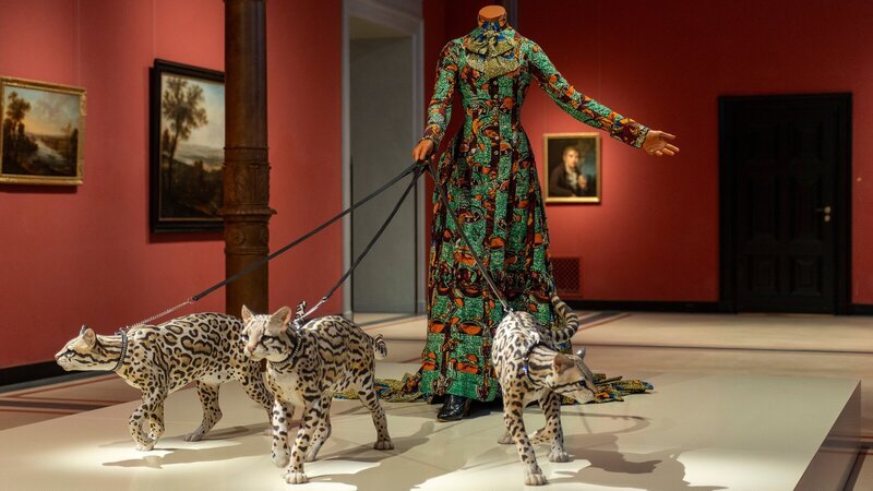 Ausstellung im Staatlichen Museum Schwerin. – Bild: ZDF und SWR/​Staatl. Museum Schwerin/​Jörn Lehmann