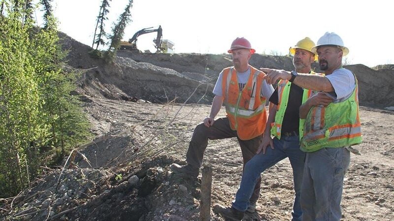 Greg Remsburg, Chris Doumitt and Dave Turin. – Bild: Discovery Channel