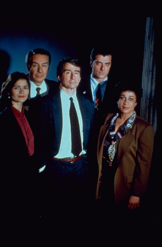 Christopher Noth, Jerry Orbach, Jill Hennessy, S. Epatha Merkerson, Sam Waterston – Bild: 13th Street