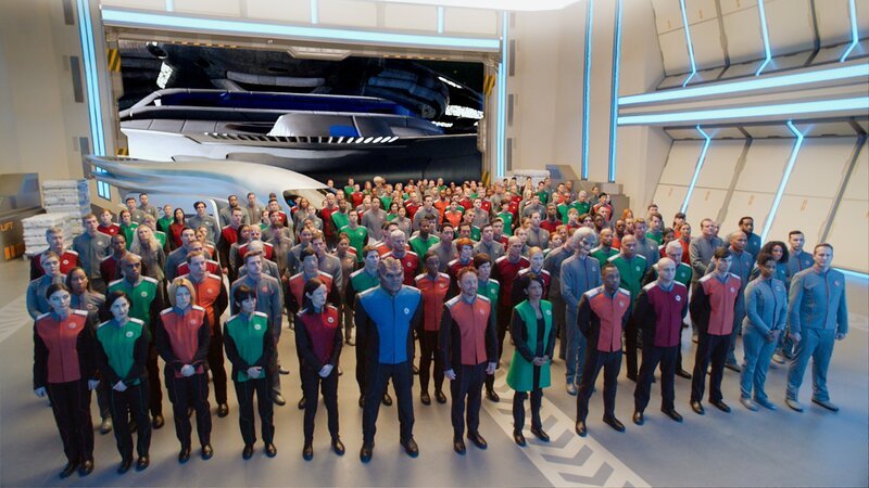 Die Crew der ‚USS Orvill‘. – Bild: ORF/​PRO7/​© 2017 Fox